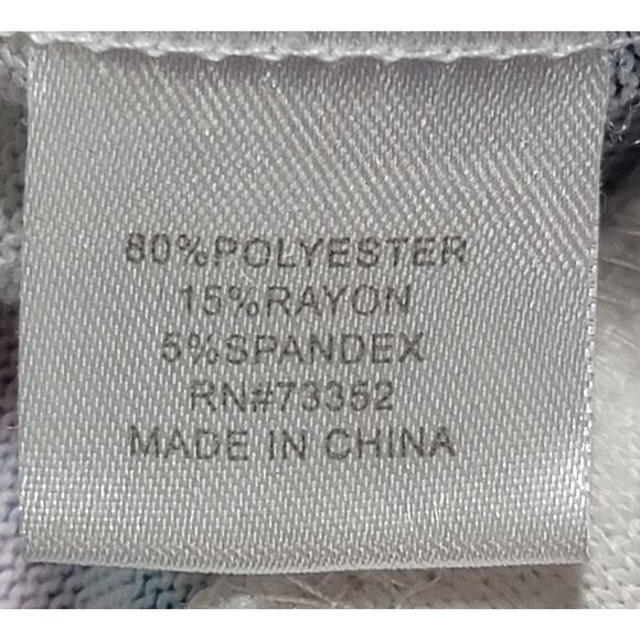 It's Our Time White Purple Floral Open Front Hooded Cardigan Sweater Large Soft - Picture 4 of 6